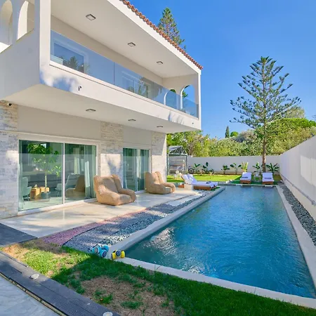 Luxury Villa With Pool, Bbq & Garden In Vouliagmeni Athen Exterior foto